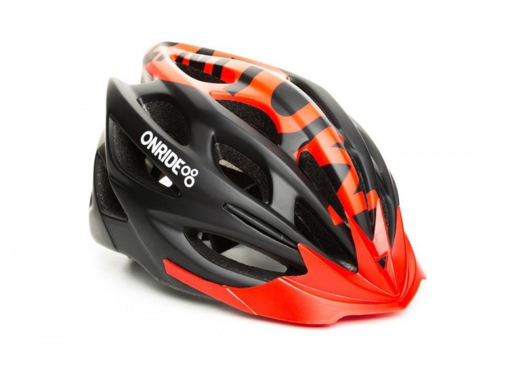 Шолом Onride MOUNT модель MV50 black-red  L (58-61 см)