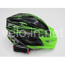 Шолом Spelli SBH-5900 розмір L (55-65 см) Чорно-зелений