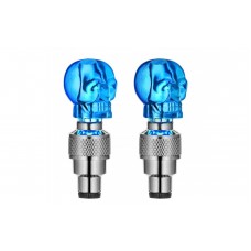 Ковпачок вентиля Ying Yi   JY-503Z LED череп синій