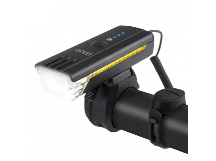 Ліхтар, передня фара Giyo 450LM USB з сигналом 