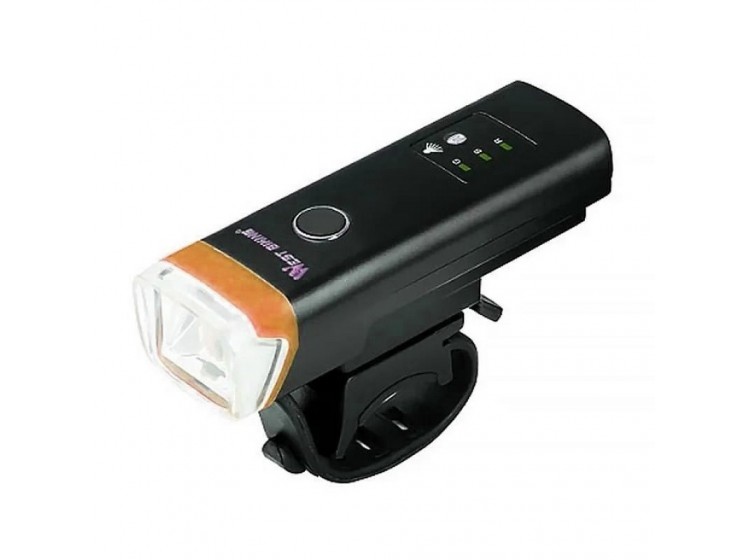 Фара передня на кермо BauTech HJ-047-XPG акумуляторна micro USB 