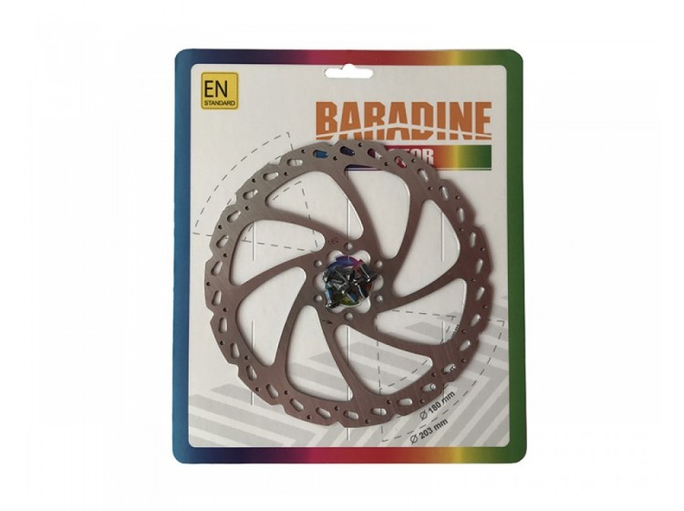 Гальмівний диск BARADINE DB-01 ротор 180мм