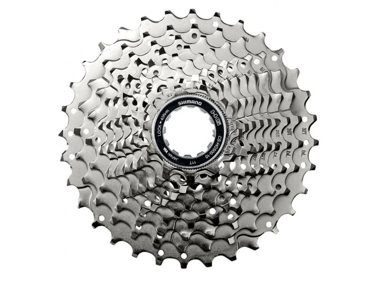 Касета 10 швидкостей 11-25T Shimano Deore Hyperglide CS-HG500 для шосе 