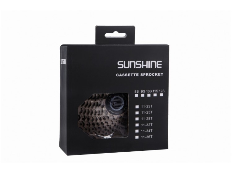 Касета на 10 швидкостей 11-28T SUNSHINE CS-HR10-28	