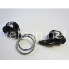 Перемикач швидкостей, манетки, грипшифт 3/7 SHIMANO SL-RS36