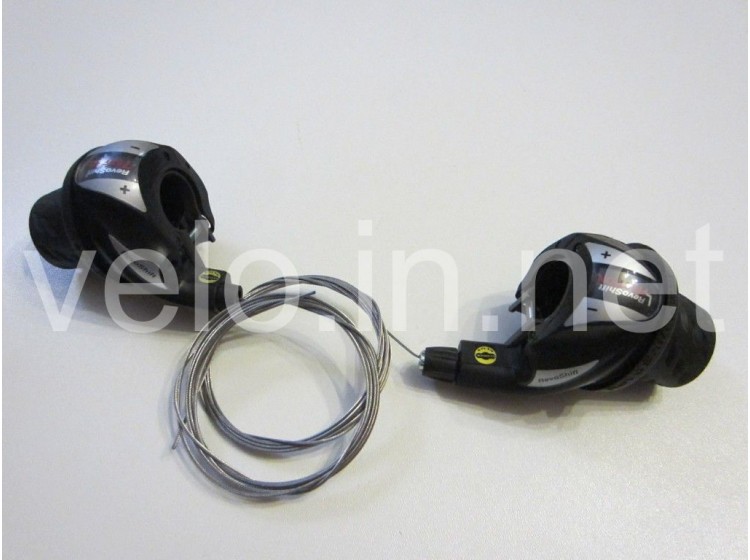 Перемикач швидкостей, манетки, грипшифт 3/7 SHIMANO SL-RS36