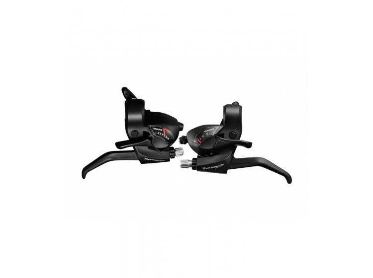Моноблоки, манетки з гальмівними ручками Shimano Tourney ST-TX800 3*8