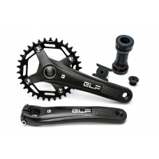 Шатун AL L170 34T T-Self A26Z-SS300 в комплекті з кареткою, з інтегр. віссю Hollowtech II