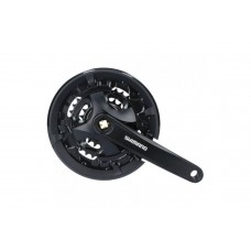 Шатуни Shimano FC-МТ101 170мм 44х32х22Т з захистом та фіксуючим болтом